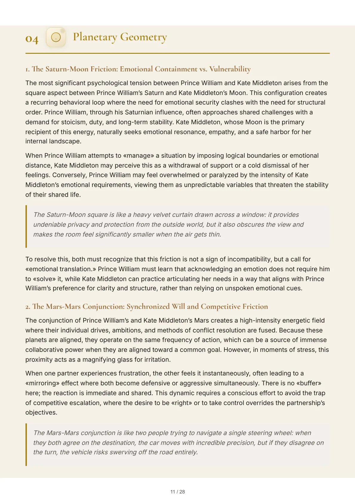 Compatibility report page 1